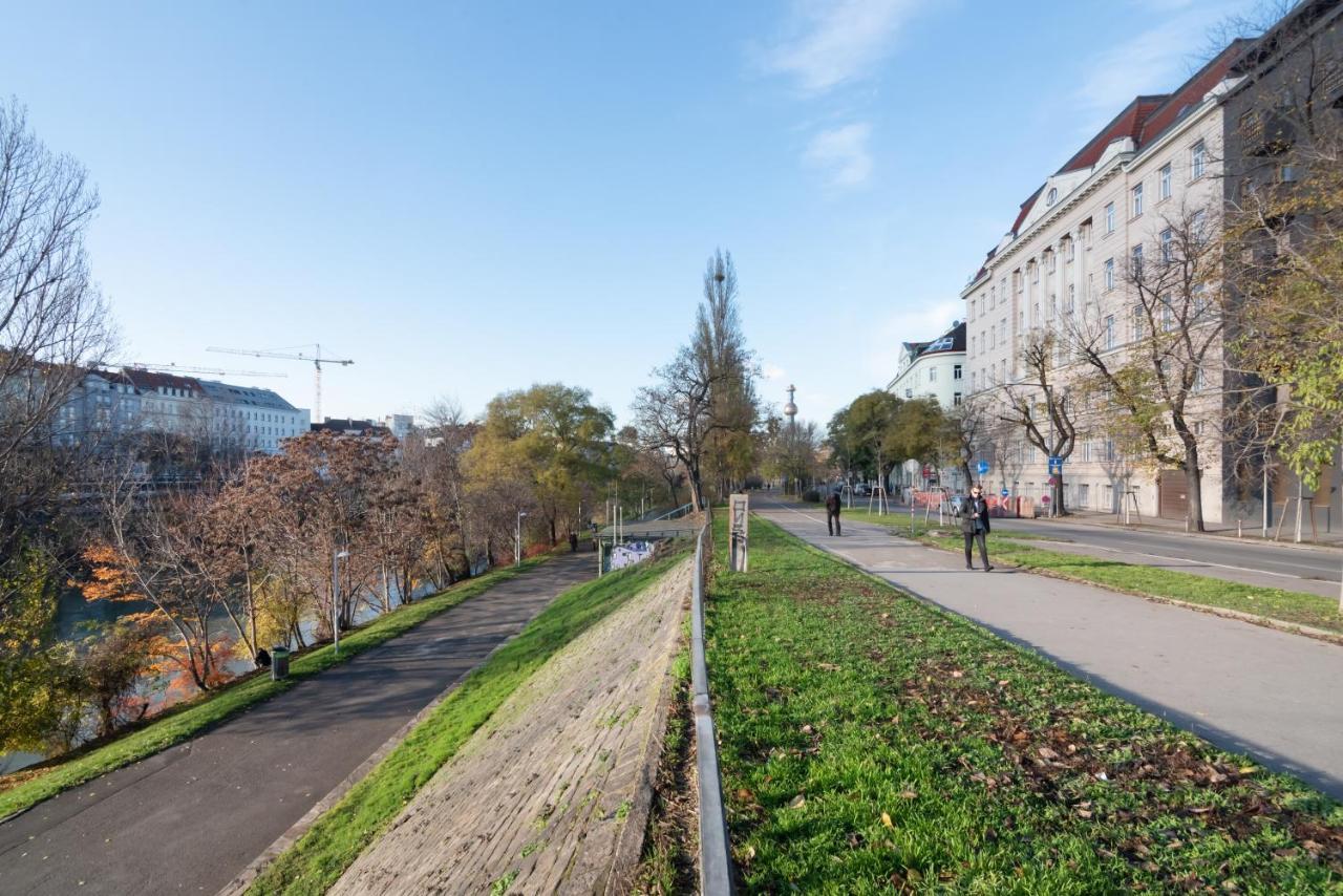 An Der Donau, 10 Minuten Ins Zentrum, Klimaanlage Vienna Exterior photo